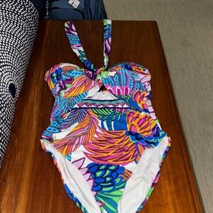 Trina Turk Multicolor One Piece Swimsuit